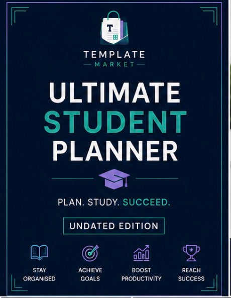University Student Planner 2026